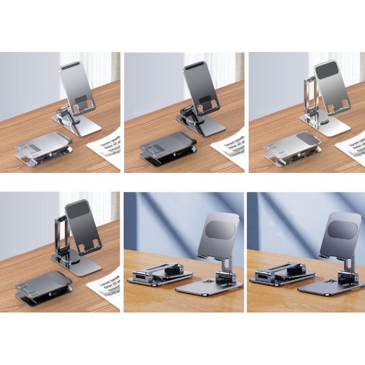 Portable Mobile Phone Tablet Desktop Stand, Color: K5 Not Expansion Silver - Desktop Holder by PMC Jewellery | Online Shopping South Africa | PMC Jewellery