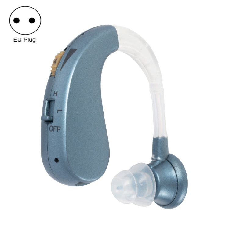 Hearing Aid Audiphones Sound Amplifier EU Plug(Blue) - Hearing Aids by PMC Jewellery | Online Shopping South Africa | PMC Jewellery