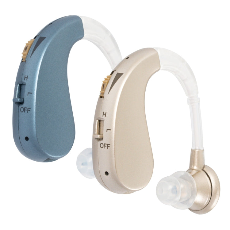 Hearing Aid Audiphones Sound Amplifier US Plug(Golden) - Hearing Aids by PMC Jewellery | Online Shopping South Africa | PMC Jewellery