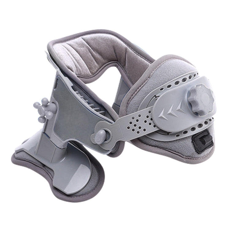 Cervical Spine Retractor Household Adjustable Hot Compress Stretching Neck Brace(Gray) - Corrector by PMC Jewellery | Online Shopping South Africa | PMC Jewellery