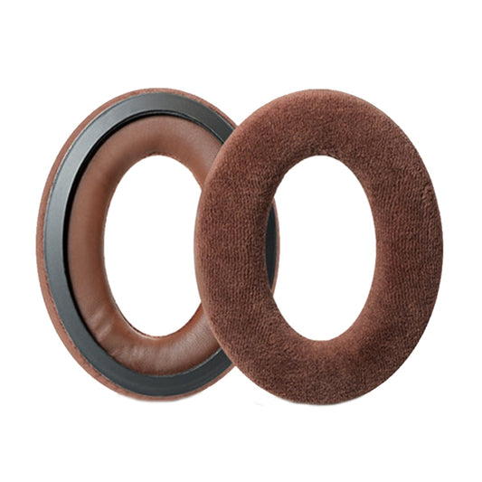 2 PCS Headset Earmuffs Sponge Case For Sennheiser PXC450/PXC350/PC350, Spec: Brown Velvet - Earmuff & Pad by PMC Jewellery | Online Shopping South Africa | PMC Jewellery