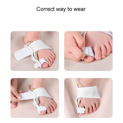 2 PCS Day And Night Toe Valgus Corrector For Children(White) - Corrector by PMC Jewellery | Online Shopping South Africa | PMC Jewellery