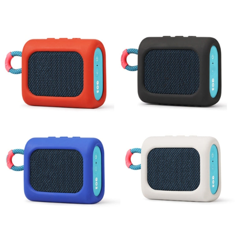 For JBL GO3 Dust-proof Silicone Case Anti-fall Speaker Case(Blue) - Protective Case by PMC Jewellery | Online Shopping South Africa | PMC Jewellery