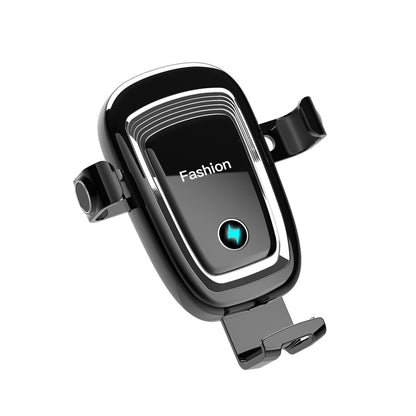 S19 15W Gravity Car Phone Wireless Charging Stand(Black) - Wireless Charger Holders by PMC Jewellery | Online Shopping South Africa | PMC Jewellery