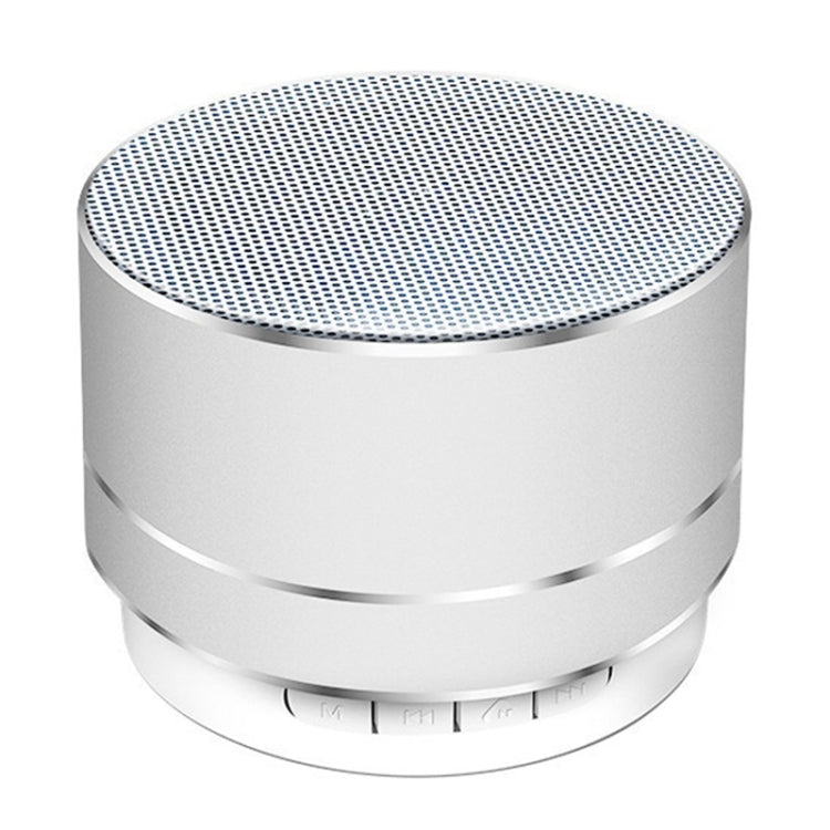 A10 Mini Metal Wireless Bluetooth Speaker(Silver) - Mini Speaker by PMC Jewellery | Online Shopping South Africa | PMC Jewellery