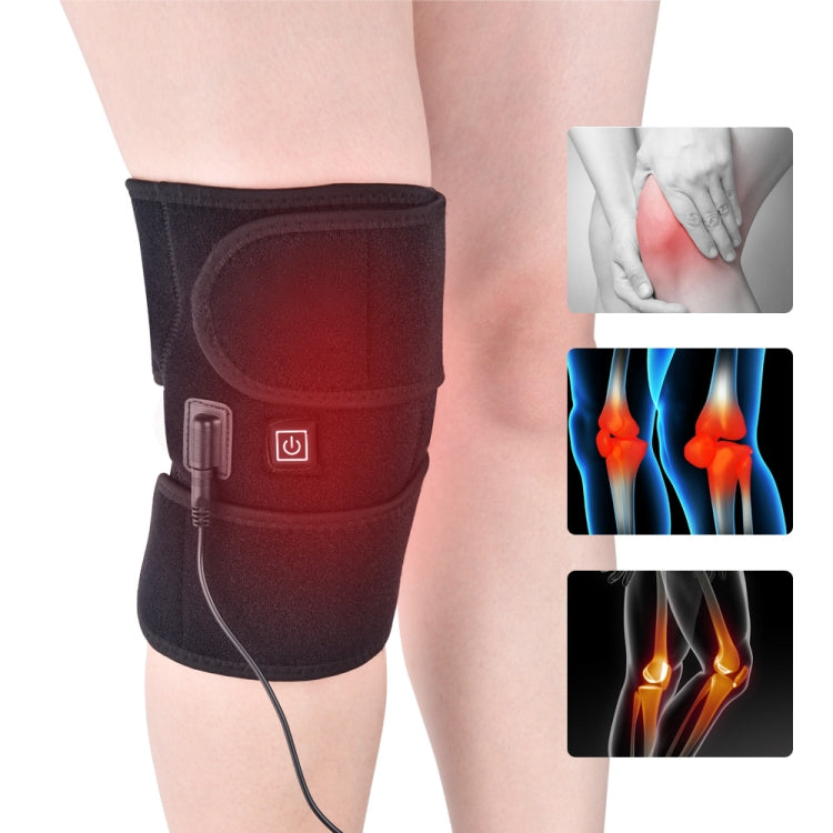 Infrared Heating Therapy Knee Pad Rehabilitation Assistance USB Model - Massage & Relaxation by PMC Jewellery | Online Shopping South Africa | PMC Jewellery