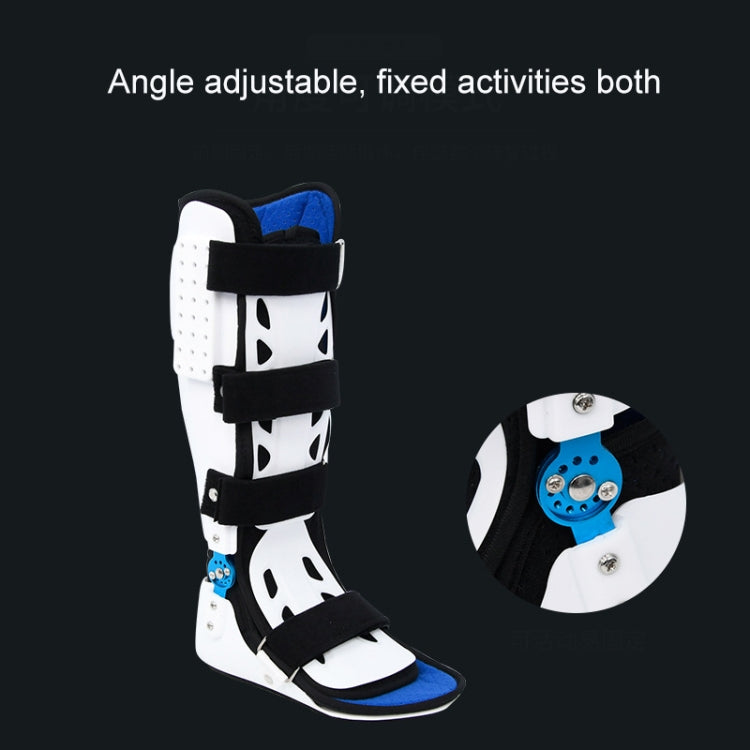 Calf Ankle Fracture Sprain Fixation Brace Plaster Shoe Foot Support Brace, Size: S Right(Long Version Without Baffle) - Mobility Aids by PMC Jewellery | Online Shopping South Africa | PMC Jewellery