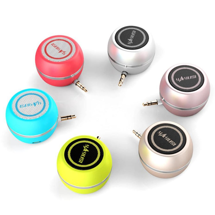 Yayusi A5 Mobile Phone Computer Plug In Audio Mini External Speaker, Color: Local Gold - Mini Speaker by Yayusi | Online Shopping South Africa | PMC Jewellery
