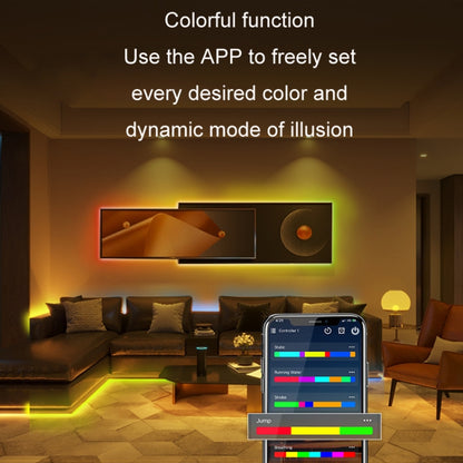 WIFI Wireless Symphony Light Bar Music Smart APP 2.4G Controller, Specification: Double Head - RGB Controller by PMC Jewellery | Online Shopping South Africa | PMC Jewellery