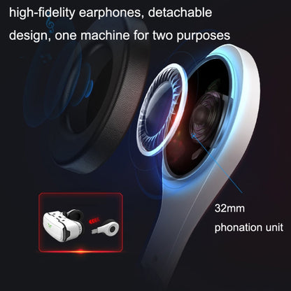 VR SHINECON G02EF+S6 Bluetooth Handle Mobile Phone 3D Virtual Reality VR Game Helmet Glasses With Headset - VR Headset by VR SHINECON | Online Shopping South Africa | PMC Jewellery