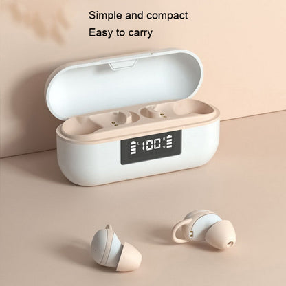 X999 Mini Wireless Noise Reduction With Digital Display Charging Bin Bluetooth Earphone(Skin Color) - Bluetooth Earphone by PMC Jewellery | Online Shopping South Africa | PMC Jewellery