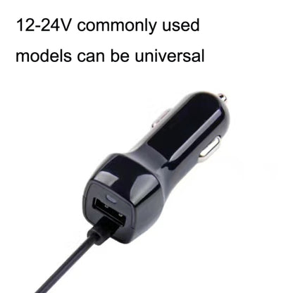 522AL Fast Charging With Cable Car Charging, Output Interface: Micro USB (Black) - Car Charger by PMC Jewellery | Online Shopping South Africa | PMC Jewellery