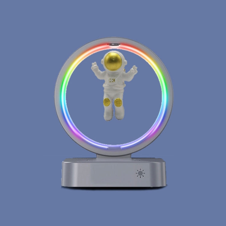 Y-558 Magnetic Levitation Astronaut TWS Bluetooth Speaker With RGB Light,Style: Golden Basic - Desktop Speaker by PMC Jewellery | Online Shopping South Africa | PMC Jewellery