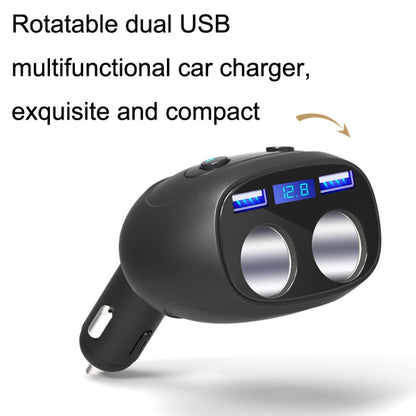 Yopin GC-13F Fast Charging Version 5 In 1 Rotatable Dual USB Multifunctional Car Charger - Car Charger by Yopin | Online Shopping South Africa | PMC Jewellery