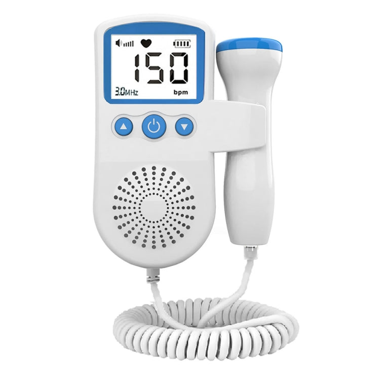 B3 Home Doppler Ultrasound Handheld Fetal Heart Pregnant Women Fetal Heart Monitor(Blue) - Heart Rate Monitoring by PMC Jewellery | Online Shopping South Africa | PMC Jewellery