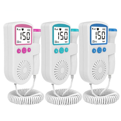 B3 Home Doppler Ultrasound Handheld Fetal Heart Pregnant Women Fetal Heart Monitor(Blue) - Heart Rate Monitoring by PMC Jewellery | Online Shopping South Africa | PMC Jewellery