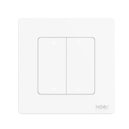 Tuya ZigBee Smart Single-fire Zero-fire Sharing Timing Voice Wall Switch EU Plug, Style: 4 Ways (White Scene Casual Post) - Smart Switch by PMC Jewellery | Online Shopping South Africa | PMC Jewellery