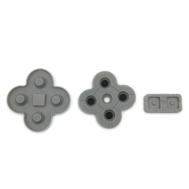 For Nintendo Dual Screen Lite 6sets Conductive Rubber Pad Soft Silicone Adhesive Key Button Pads - Switch Lite Spare Parts by PMC Jewellery | Online Shopping South Africa | PMC Jewellery