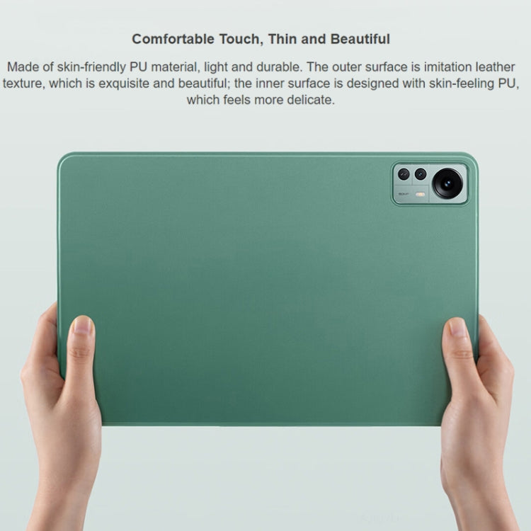 Original Xiaomi Pad 5 Pro 12.4 Magnetic Double Side Protective Case Dormant Leather Case(Green) - Mi Pad 5 Pro 12.4 Case by Xiaomi | Online Shopping South Africa | PMC Jewellery