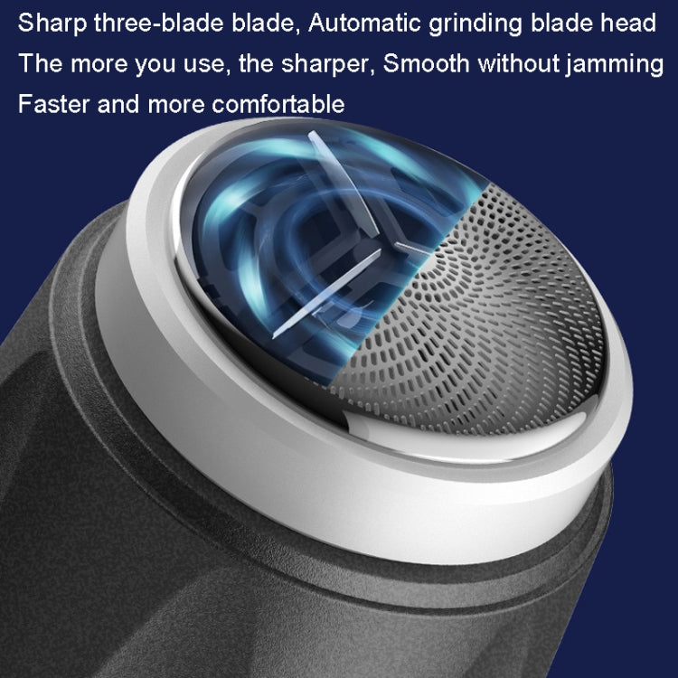 WZ-T1 Washable Mini Charging Portable Electric Shaver(Dark Gray) - Electric Shavers by PMC Jewellery | Online Shopping South Africa | PMC Jewellery