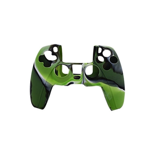 For PS5 Controller Silicone Case Protective Cover, Product color: Camouflage Green - Cases by PMC Jewellery | Online Shopping South Africa | PMC Jewellery