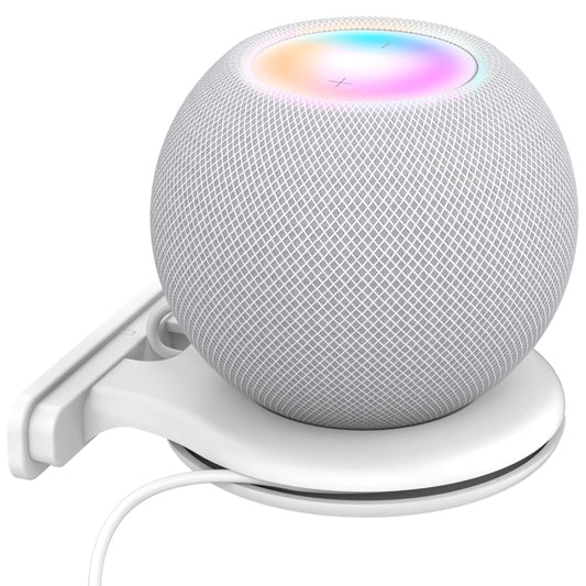 For Apple HomePod Mini AhaStyle PT149 Smart Speaker Stand(White) - Speaker Bracket by AhaStyle | Online Shopping South Africa | PMC Jewellery