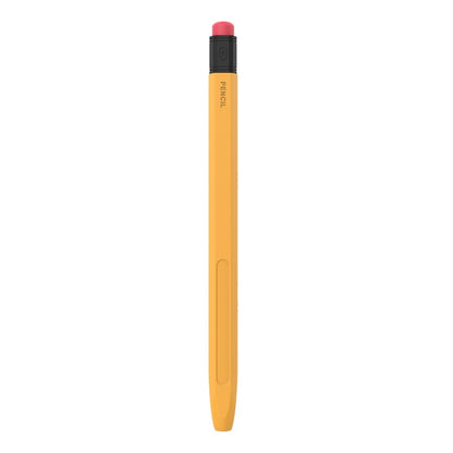 For Apple Pencil 1 AhaStyle PT180-2 Silicone Protective Case Anti-Slip And Anti-Drop Capacitive Pen Case(Yellow) - Pencil Accessories by AhaStyle | Online Shopping South Africa | PMC Jewellery