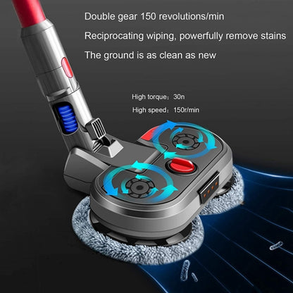 For Dyson V7 V8 V10 V11 Vacuum Cleaner Electric Mopping Head Integrated Water Tank With 6pcs Rag - Dyson Accessories by PMC Jewellery | Online Shopping South Africa | PMC Jewellery