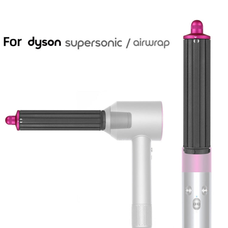 For Dyson Airwrap Hair Dryer HS01 / HS05 / HD08 18.6 x 4cm Upgraded Long Curling Barrels Nozzle With Short Adapter Golden - Dyson Accessories by PMC Jewellery | Online Shopping South Africa | PMC Jewellery