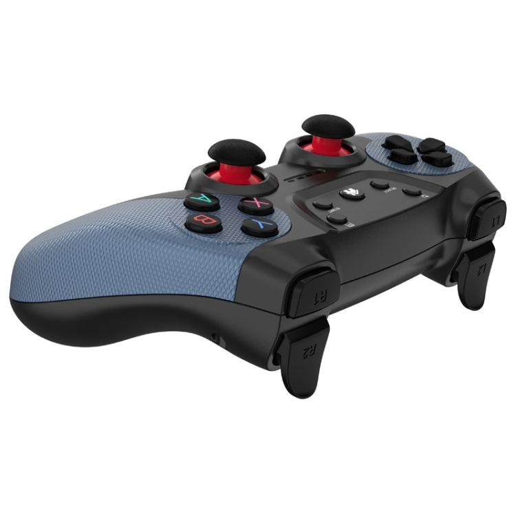 KM-029   2.4G One for Two Doubles Wireless Controller Support PC / Linux / Android / TVbox(Mountain Blue) - Gamepads by PMC Jewellery | Online Shopping South Africa | PMC Jewellery