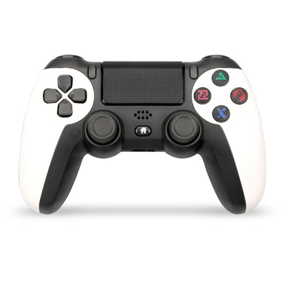 KM048 For PS4 Bluetooth Wireless Gamepad Controller 4.0 With Light Bar(Elegant White) - Gamepads by PMC Jewellery | Online Shopping South Africa | PMC Jewellery