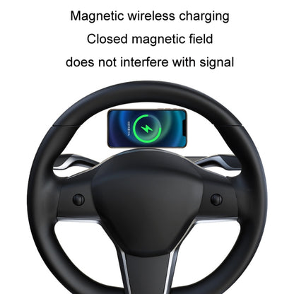 For Tesla Model3/Y Mobile Phone Car Magnetic Bracket Wireless Charging - Wireless Charger Holders by PMC Jewellery | Online Shopping South Africa | PMC Jewellery