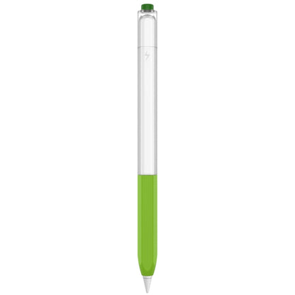 For Apple Pencil 2 AhaStyle PT-LC05 Jelly Style Translucent Silicone Protective Pen Case(Matcha Color) - Pencil Accessories by AhaStyle | Online Shopping South Africa | PMC Jewellery