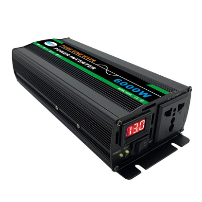 6000W (Actual 1000W) 60V to 220V High Power Car Sine Wave Inverter Power Converter - Pure Sine Wave by PMC Jewellery | Online Shopping South Africa | PMC Jewellery