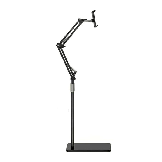 175cm Mobile Phone Tablet Live Broadcast Bedside Lifting Bracket Telescopic Cantilever Model (Black) - Lazy Bracket by PMC Jewellery | Online Shopping South Africa | PMC Jewellery