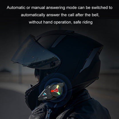 KUQIBAO Motorcycle Helmet Built-in Waterproof Bluetooth Earphone(Hard Microphone) - Motorcycle Walkie Talkie by KUQIBAO | Online Shopping South Africa | PMC Jewellery