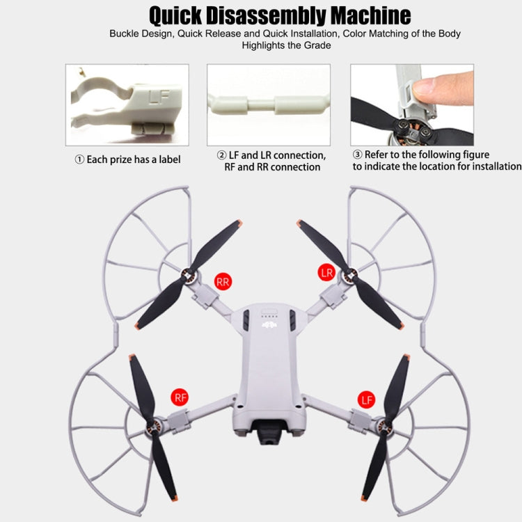 For DJI MINI 3 Propeller Blades Anti Collision Protection Ring - Others by PMC Jewellery | Online Shopping South Africa | PMC Jewellery