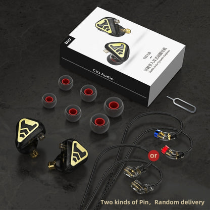 CVJ In-Ear Wired Gaming Earphone, Color: With Mic Black - In Ear Wired Earphone by CVJ | Online Shopping South Africa | PMC Jewellery