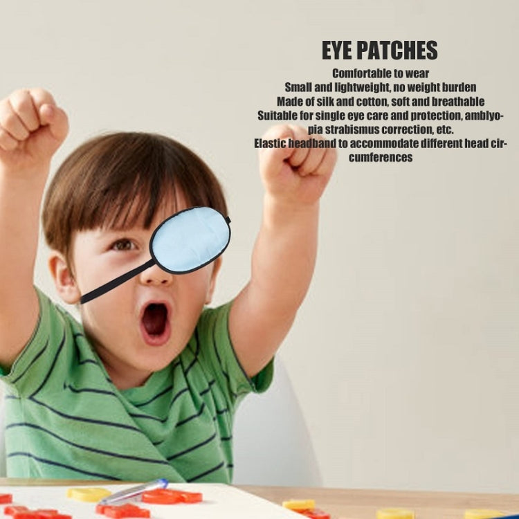 Children Silk Blackout Eye Mask Strabismus Correction Covering Eye Patch(Jujube Red) - Glasses Accessories by PMC Jewellery | Online Shopping South Africa | PMC Jewellery