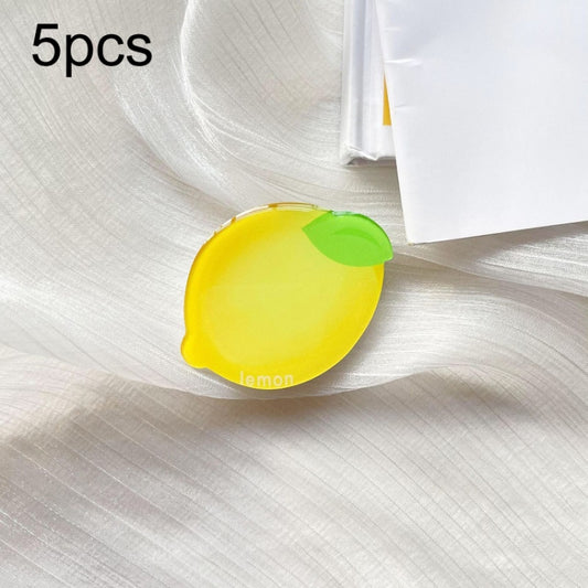 5pcs Sunflower Drip Glue Airbag Mobile Phone Holder(M103 Lemon) - Ring Holder by PMC Jewellery | Online Shopping South Africa | PMC Jewellery