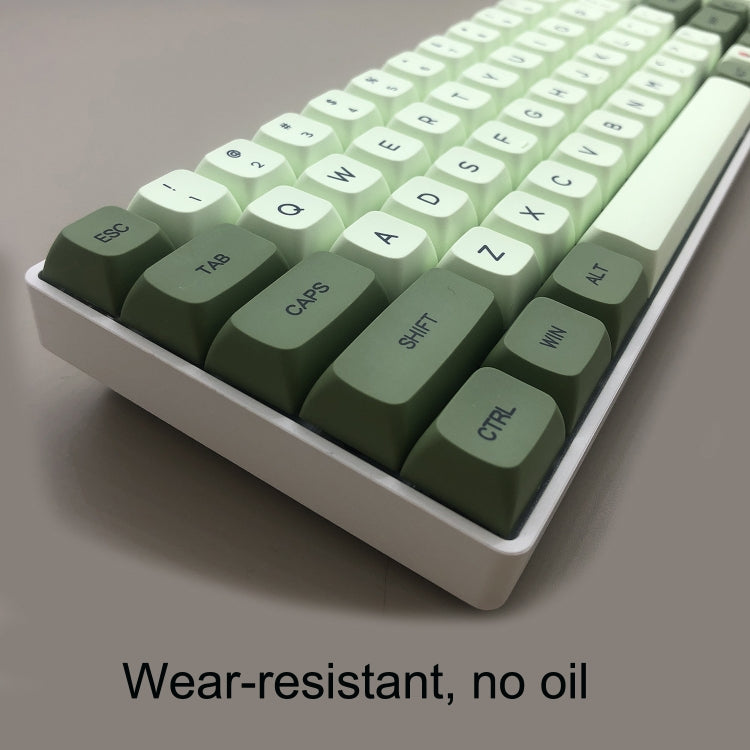 Matcha 124 Keys Sublimation Mechanical Keyboard PBT Keycaps - Silicone / Sticker by PMC Jewellery | Online Shopping South Africa | PMC Jewellery