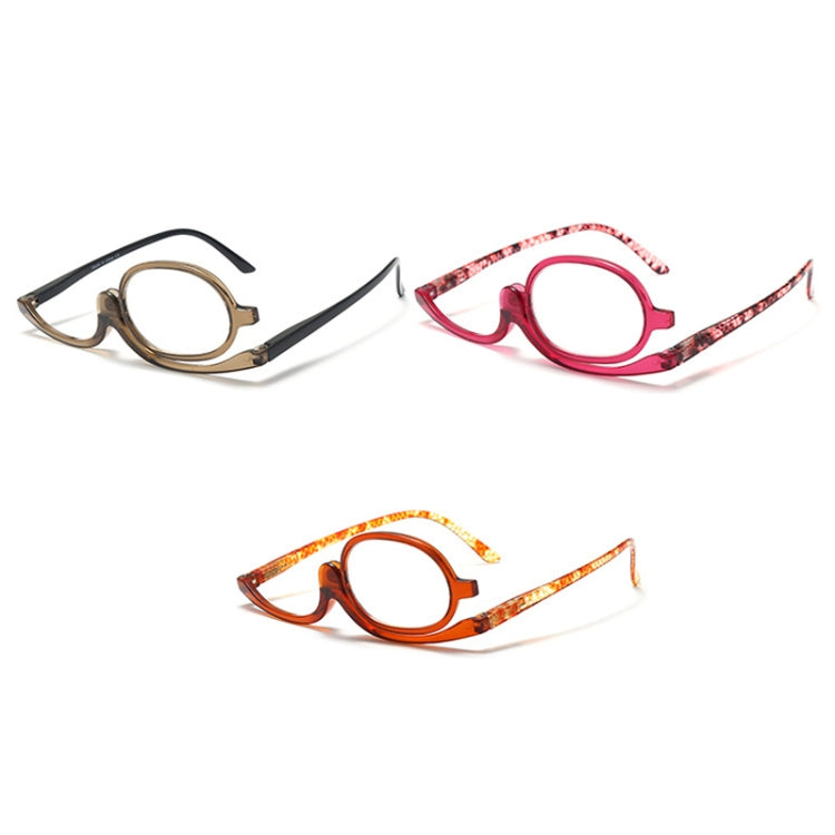 Makeup Presbyopic Glasses Monolithic Reading Glass Magnifying Glass, Degree: +200(Red) - Presbyopic Glasses by PMC Jewellery | Online Shopping South Africa | PMC Jewellery