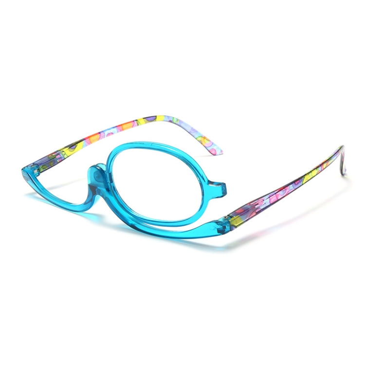 Makeup Presbyopic Glasses Monolithic Reading Glass Magnifying Glass, Degree: +300(Light Blue) - Presbyopic Glasses by PMC Jewellery | Online Shopping South Africa | PMC Jewellery