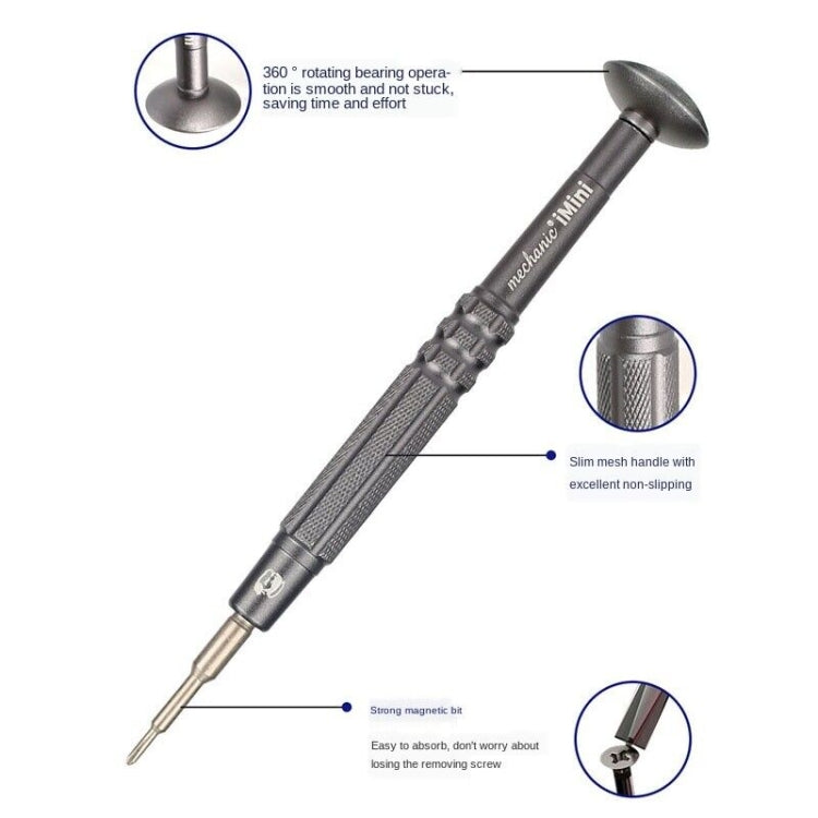 MECHANIC iMini Series Mobile Phone Repair Glasses Screw Batch Clock Tool, Series: Triangle 0.6 - Screwdriver by MECHANIC | Online Shopping South Africa | PMC Jewellery