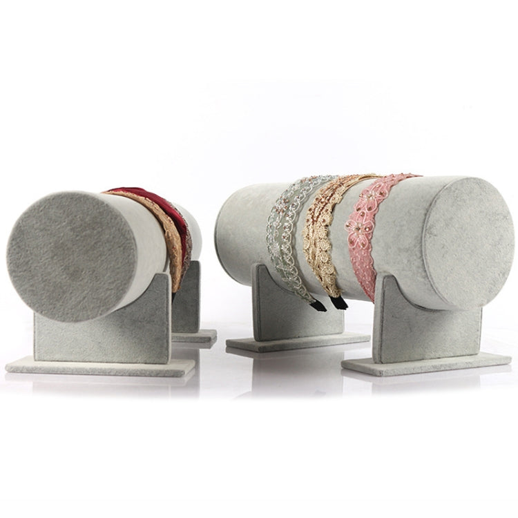 Velvet Headband Storage Rack Hairband Display Stand Jewelry Display Stand, Color: Sackcloth 11x35cm - Jewelry Storages by PMC Jewellery | Online Shopping South Africa | PMC Jewellery