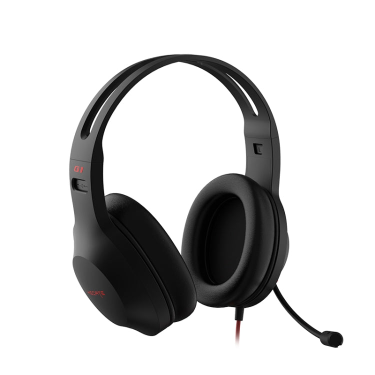 Edifier HECATE G1 Standard Edition Wired Gaming Headset with Anti-noise Microphone, Cable Length: 1.3m(Black) - Multimedia Headset by Edifier | Online Shopping South Africa | PMC Jewellery