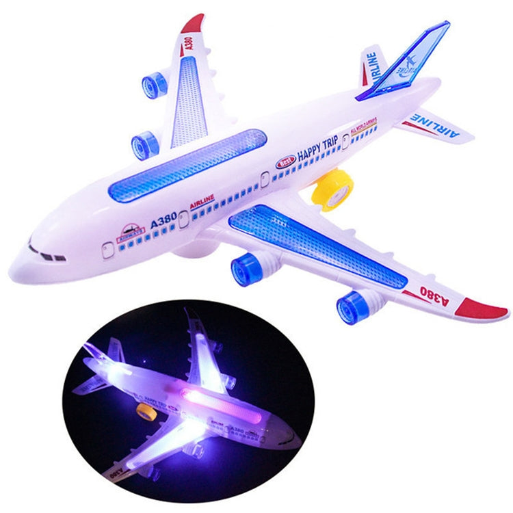 Model Airplane Toys Electric Flash Music Plane Kids Toy DIY Aircraft Gift - Music Toys by PMC Jewellery | Online Shopping South Africa | PMC Jewellery
