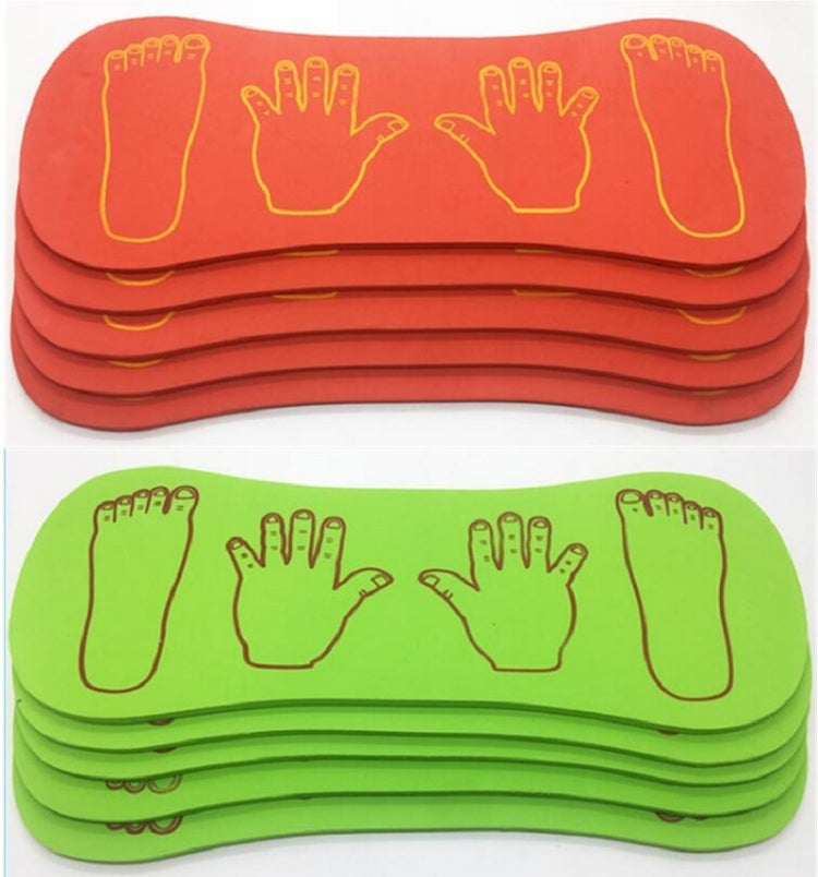 3 PCS Outdoor Sports Sense Training Equipment Foam Hands and Feet Cooperation Board Sports Game Toys for Children, Random Color Delivery - Toy Sports by PMC Jewellery | Online Shopping South Africa | PMC Jewellery