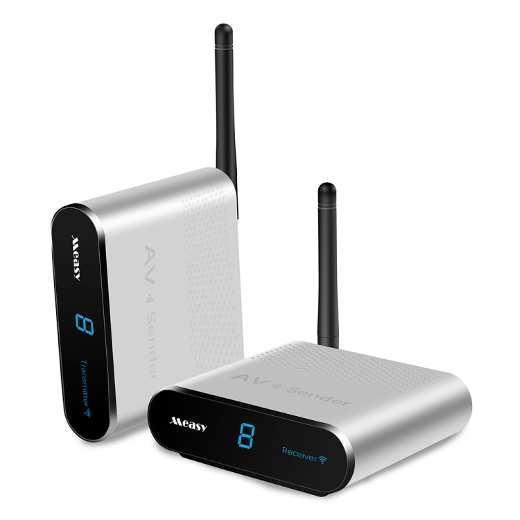 Measy AV220-2 2.4GHz Wireless Audio / Video Transmitter + 2 Receiver, Transmission Distance: 200m - Set Top Box & Accessories by Measy | Online Shopping South Africa | PMC Jewellery