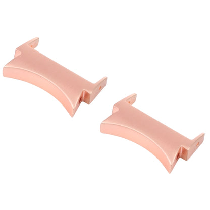 1 Pair For Samsung Galaxy Watch4 40mm / 44mm Smart Watch Watchband Connector Converter (Rose Gold) -  by PMC Jewellery | Online Shopping South Africa | PMC Jewellery